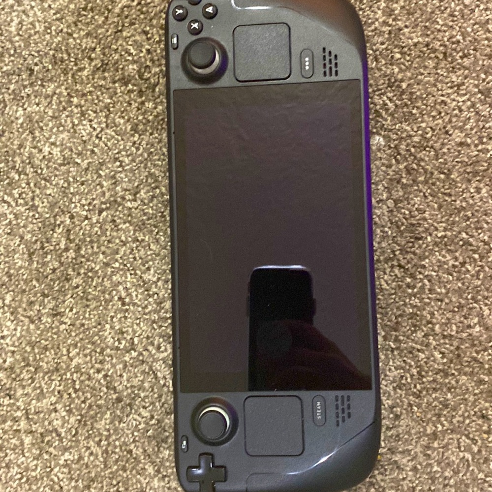 Steam deck handheld gaming console